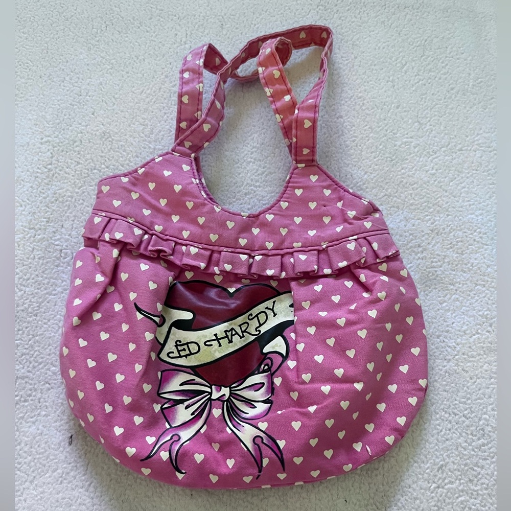 Y2K MINI Ed Hardy bag